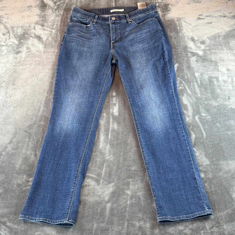Levi's Women's Jeans 525 Perfect Waist Straight Size 14‎ High Rise